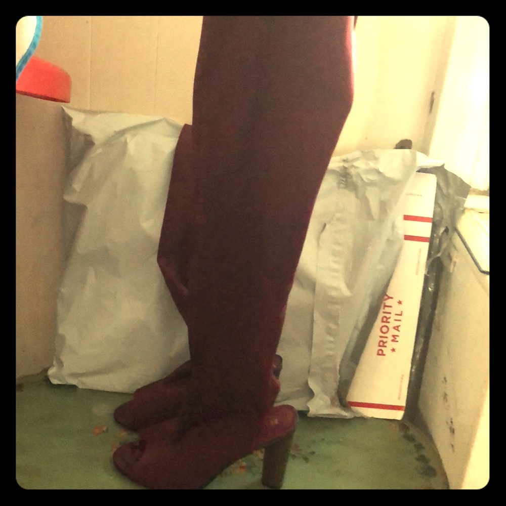 Thigh high boots